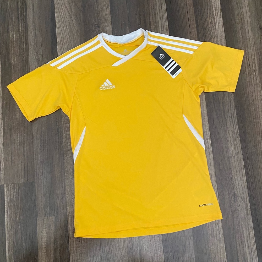 Adidas Yellow Sports Shirt- Climacool